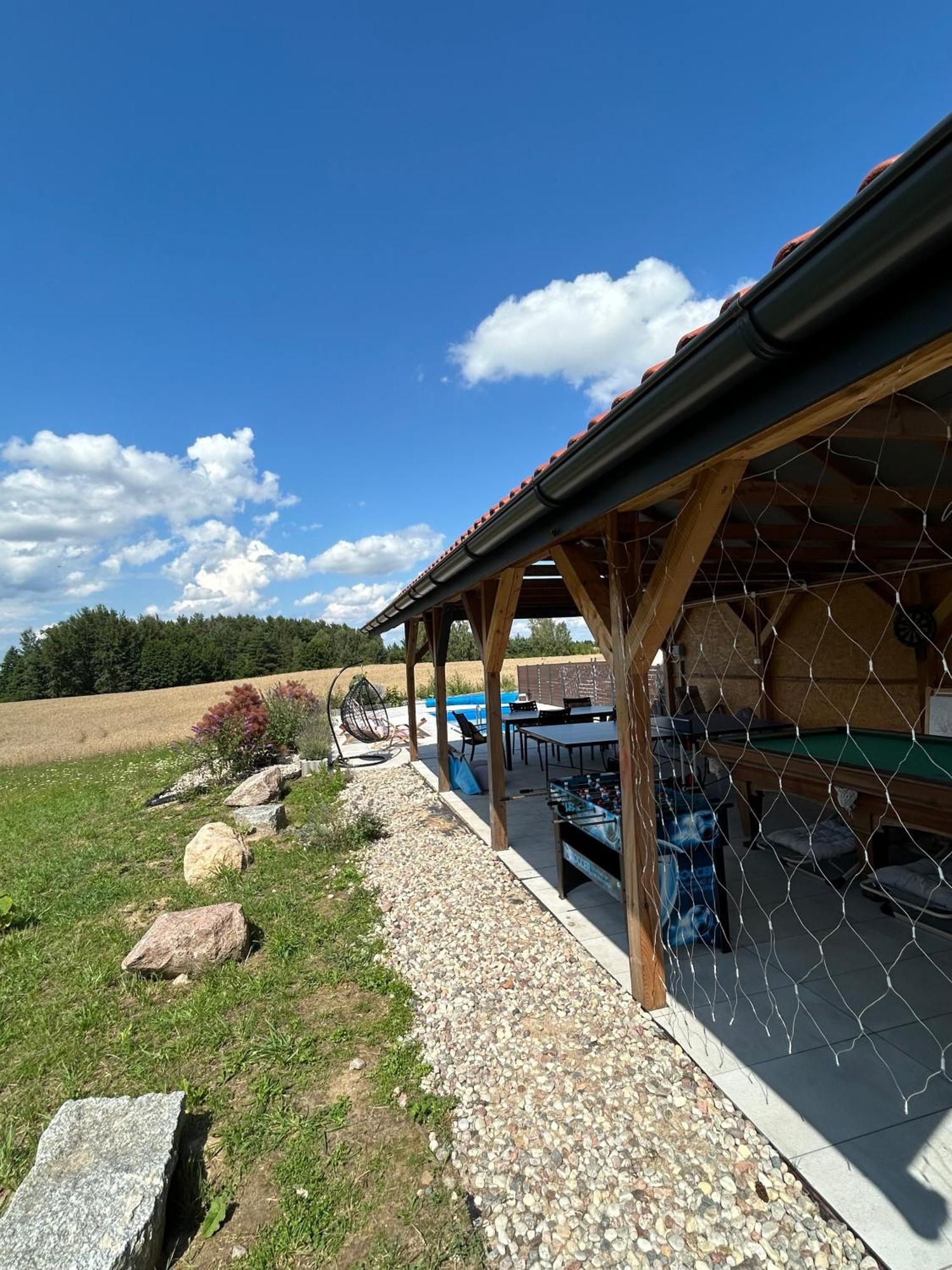 Koniec Swiata Dom 84M2 Z Balia Villa Mikołajki Buitenkant foto